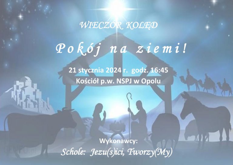 Wieczór kolędowy – Pokój na ziemi