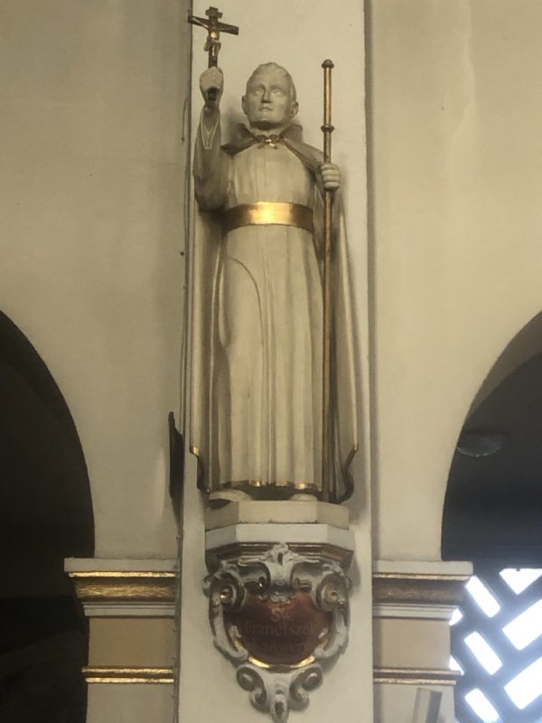 Kartusz - św. Franciszek Ksawery